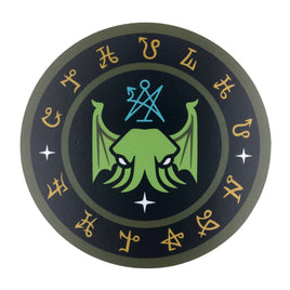 Cthulhu Fhtagn Circle Sticker