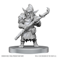 D&D: Nolzur's Marvelous Unpainted Miniatures - Bugbear Stalker & Goblin Hexer