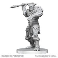 D&D: Nolzur's Marvelous Unpainted Miniatures - Bugbear Stalker & Goblin Hexer