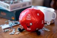 Punchkins D20 Plush I'd Crit That Dice