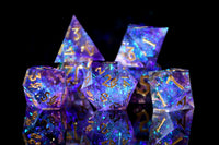 Astral Projection Sharp-Edged Resin Dice Set