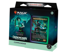 Magic: The Gathering - Duskmourn: House of Horror Commander Deck - Death Toll