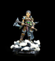 Dark Heaven Legends: Hanei, Female Warrior Human Barbarian