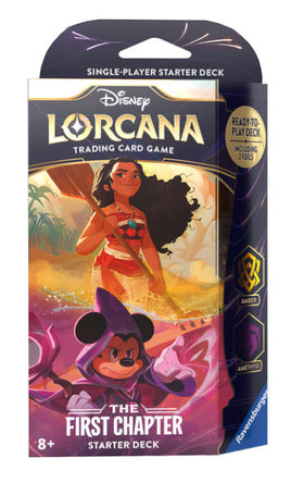 Disney Lorcana TCG: The First Chapter Starter - Moana and Mickey (Amber/Amethyst deck)