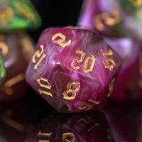 Druid Class Acrylic Dice Set