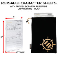 Enhance: Acrylic Character Sheet Set