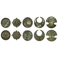 Adventure Coins – Elven Metal Coins Elf Set of 10