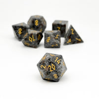 Emberlight - 7 Piece RPG Set Gemstone Dice