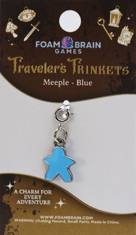 Traveler's Trinkets: Meeple Charm - Blue