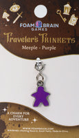 Traveler's Trinkets: Meeple Charm - Purple