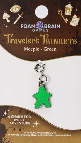 Traveler's Trinkets: Meeple Charm - Green