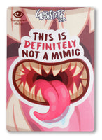 Forged Gaming: Sticker - Die Cut Vinyl - Waterproof - 3.5" - Not a Mimic