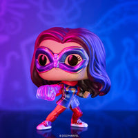 Funko Pop! Marvel: Ms. Marvel - Ms. Marvel with Light Arm #1083 Funko Exclusive