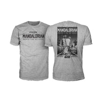 Funko Pop! & Tee Star Wars: The Mandalorian - Grogu with Cookie Flocked Exclusive Size L