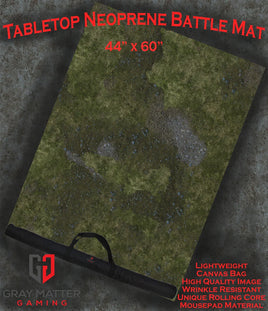 Field of Battle | Neoprene Battle Mat with Bag | Baron of Dice