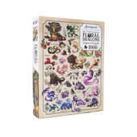 The Field Guide to Floral Dragons - Floral Dragons 1000pc Puzzle