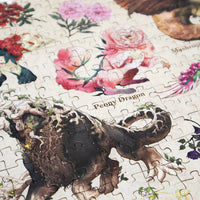 The Field Guide to Floral Dragons - Floral Dragons 1000pc Puzzle