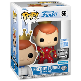 Funko Fundays Experience 2025: Pop! Originals MARVEL Freddy Funko as Iron Man (Diamond Glitter) LE150