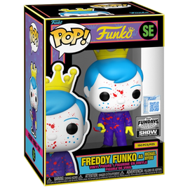 Funko Fundays Experience 2025: Pop! Originals HORROR Halloween Freddy Funko as Michael Myers (Blacklight) LE150