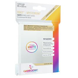 GameGenic MATTE Dixit Sleeves 81 x 122 mm - Sand