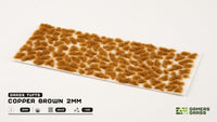 Gamers Grass - Grass Tuft - Copper Brown (2mm)