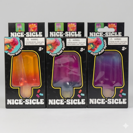 Set of Three Wannabe Nice-Sicle (Gelatin Squish)