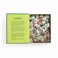 Galison Puzzles: Book Puzzle - 500 Pieces - Lighting 101 - Houseplants