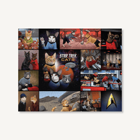 Chronicle Books Puzzles: Jigsaw Puzzle - 1000 Pieces - Star Trek - Cats