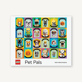 Chronicle Books Puzzles: Jigsaw Puzzle - 1000 Pieces - LEGO - Pet Pals