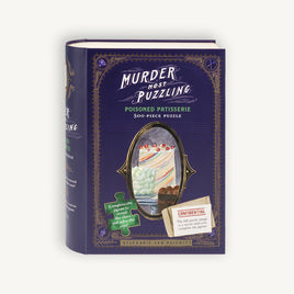 Chronicle Books Puzzles: Jigsaw Puzzle - 500 Pieces - Murder Most Puzzling - Poisoned Patisserie