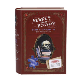 Chronicle Books Puzzles: Jigsaw Puzzle - 500 Pieces - Murder Most Puzzling - Death of a Collector