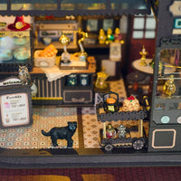 HandsCraft: DIY Miniature House Kit - Magic Cafe