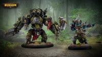 Warmachine: Southern Kriels Kithguard Journeyman & Ramhead