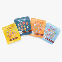 Gummy Bear Fillable Keychain Charms Blind Booster Packs