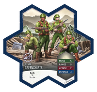 Heroscape: G.I. Joe - Greenshirts & Battle Copter Common Army Expansion