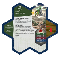 Heroscape: G.I. Joe - Greenshirts & Battle Copter Common Army Expansion