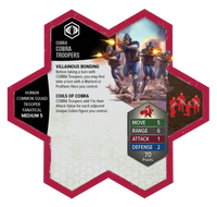 Heroscape: G.I. Joe - COBRA Troopers & COBRA Flight Pod Common Army Expansion