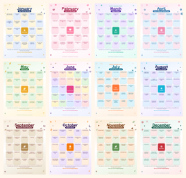 Manga Reading Bingo yearly kit