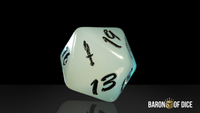 Oversized D20 Spindown | The Known World - Set of 6