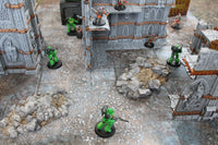 Urban Ruins | Neoprene Battle Mat with Bag | Baron of Dice