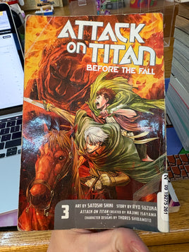 Attack on Titan Before the Fall Vol 3 Ex Library