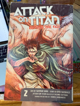 Attack on Titan Before the Fall Vol 2 Ex Library