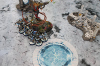 Snowy Tundra | Neoprene Battle Mat with Bag | Baron of Dice