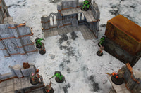 Snowy Tundra | Neoprene Battle Mat with Bag | Baron of Dice