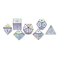 Ice Storm - Norse Themed Metal Dice Set