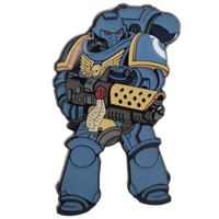 Foam Brain Mystery Loot: 40K Enamel Pins - Ultramarines vs Tyranids