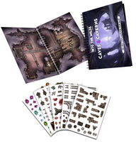 Into the Wilds Battlemap Books: Caves and Caverns