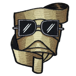 Invisible Man Head Patch: Iron-on