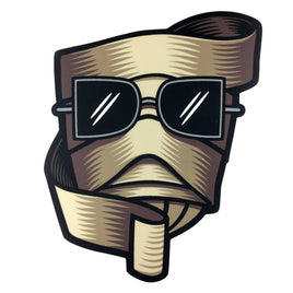 Invisible Man Head Sticker