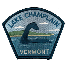 Lake Champlain, Vermont Travel Patch: Iron-on